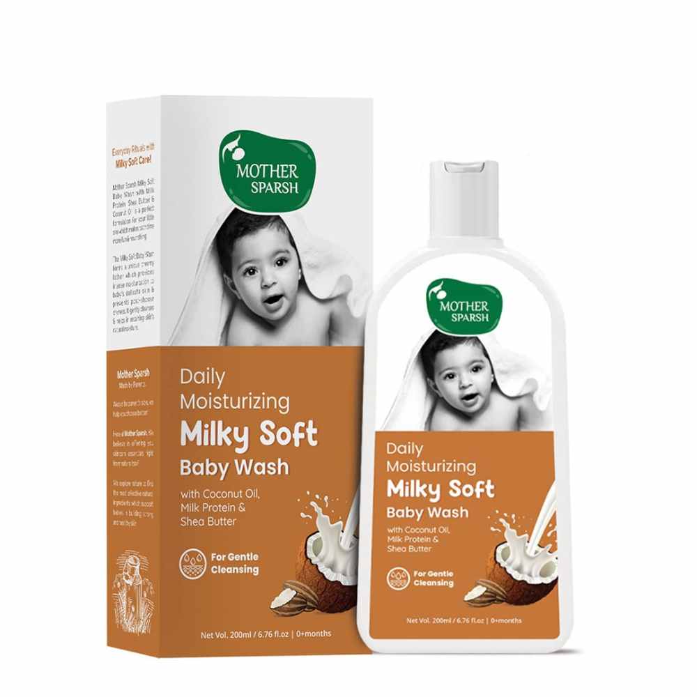 Mother Sparsh - Milky Soft Baby Wash 200ml
