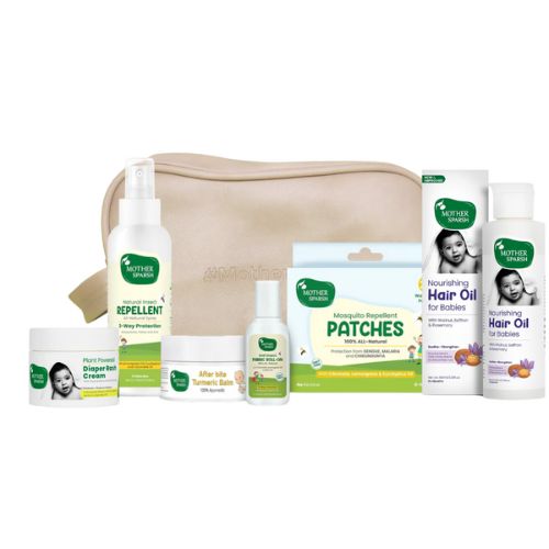 Mother Sparsh Baby Natural Protection Bundle ( Set of 6 Items )