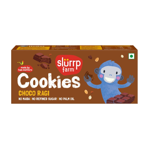 Slurrp Farm Multigrain Cookies Chocolate Ragi 88gm