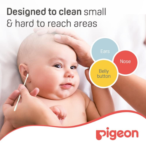 Pigeon Cotton Swabs Extra Thin Stem 200pcs