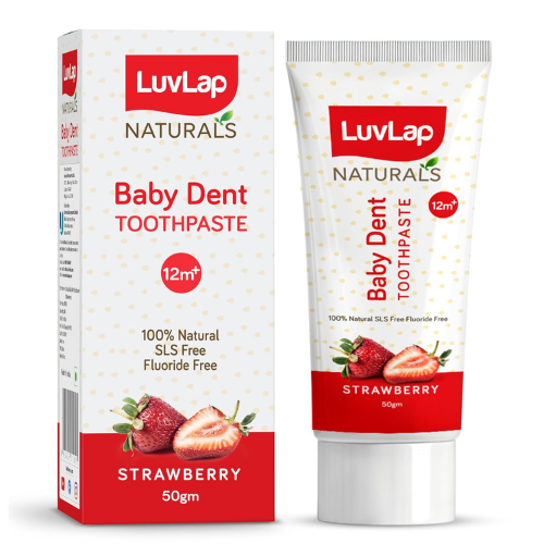 Luvlap - Fluoride Free Tooth Paste - Strawberry 50 gm