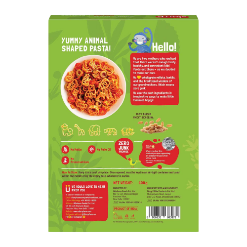 Slurrp Farm - Millet Jungle Pasta 400gms