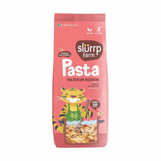 Slurrp Farm Pasta Macaroni Gluten Free & Multigrain 400gm