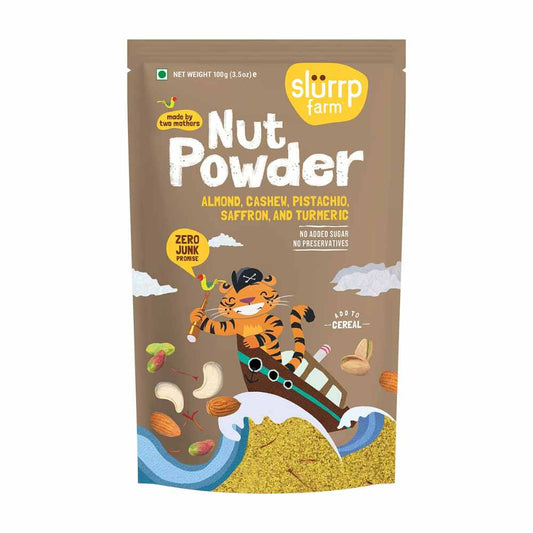 Slurrp Farm 100% Natural Nut Powder 100gm