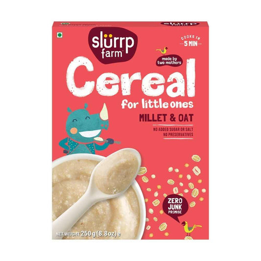 Slurrp Farm Baby Cereal Millet Oats Powder 250gm
