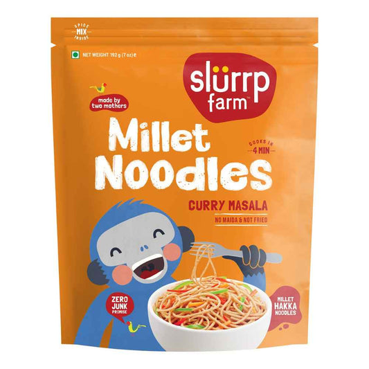 Slurrp Farm Millet Noodles Curry Masala 192g
