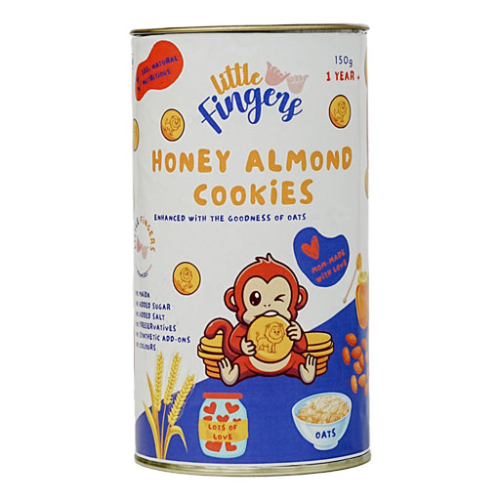 Little Fingers - Honey Almond Cookies