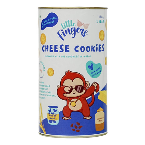 Little Fingers Cheese Cookies 150gms