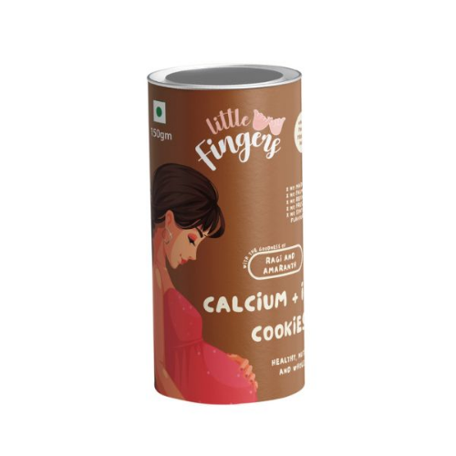 Little Fingers Pregnancy Support Cookies Calcium & Iron 150gms