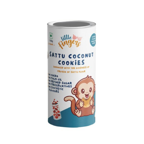 Little Fingers Sathu Coconut Cookies 150gms
