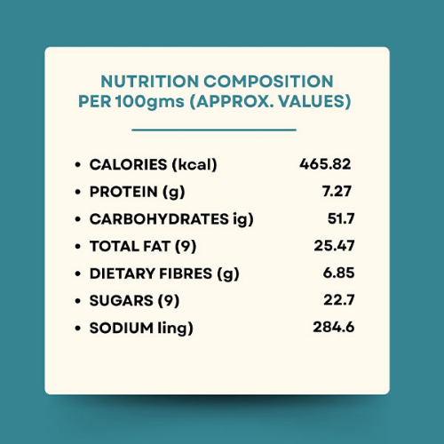 Little Fingers Orange Oatmeal Cookies 150gms
