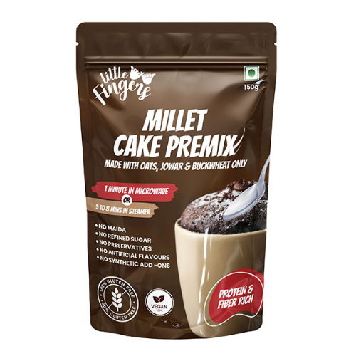 Little Fingers Millet Mug Cake Premix Chocolate 150gm