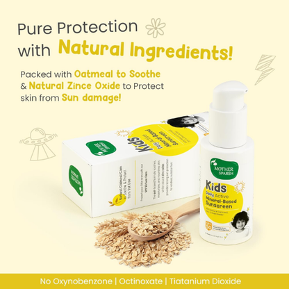Mother Sparsh Daily Active Mineral Kids Sunscreen SPF50 50gm
