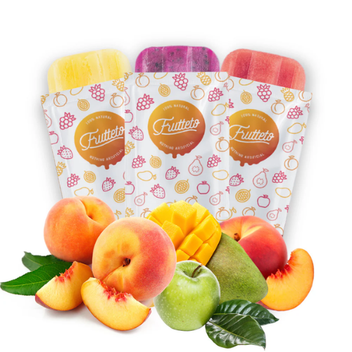 Mother Nurture Frutteto Kids Ice Popsicles Tropical Medley 4 pcs