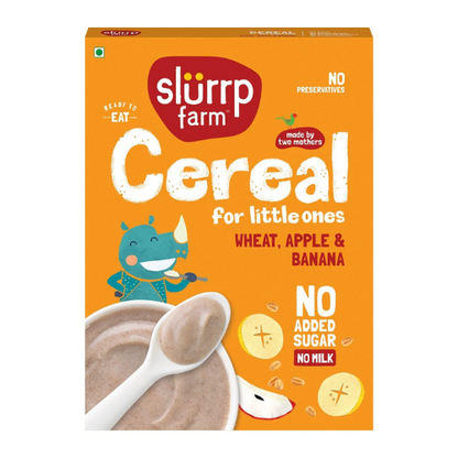 Slurrp Farm Cereal Wheat Apple & Banana 300gm